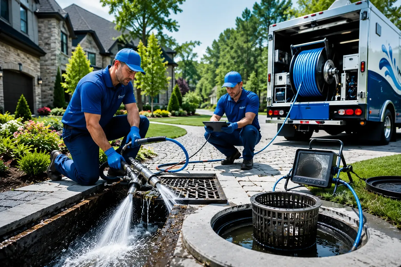 Local outdoor drain cleaning professionals in Woody, CA